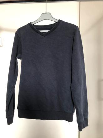 Modrá tepláková mikina, 140