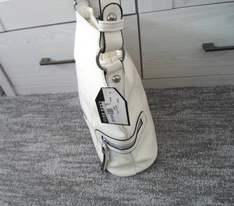 Bílá kabelka přes rameno i crossbody, lara bags