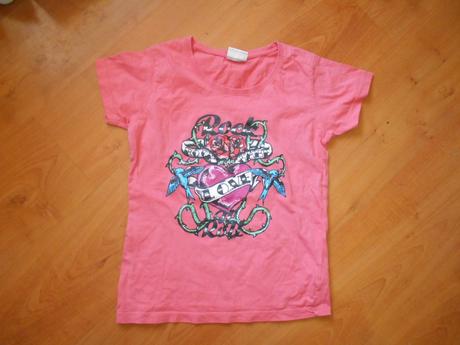 Rockové triko vel. 152-158, 152