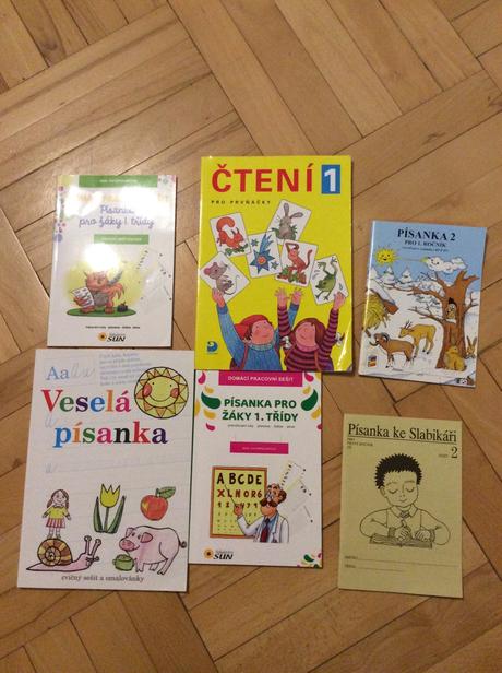 Čtení, písanka pro 1. třídu,