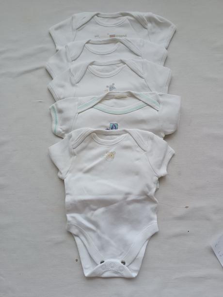 Dětské body krátký rukáv, 56