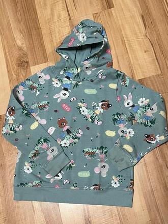 Králíčková mikina, h&m,134