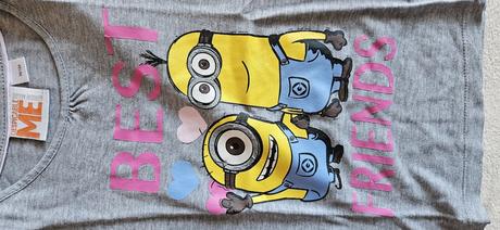 Dětské dvojdílné krátké pyžamo mimoni, 98/104, 98