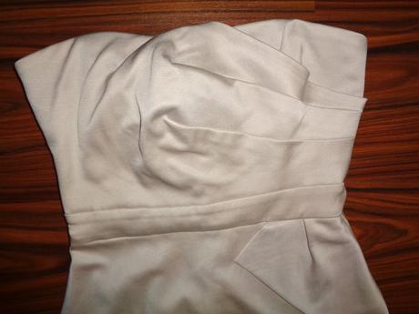 Luxusní béžovo-zlaté pouzdrové šaty, orsay,34