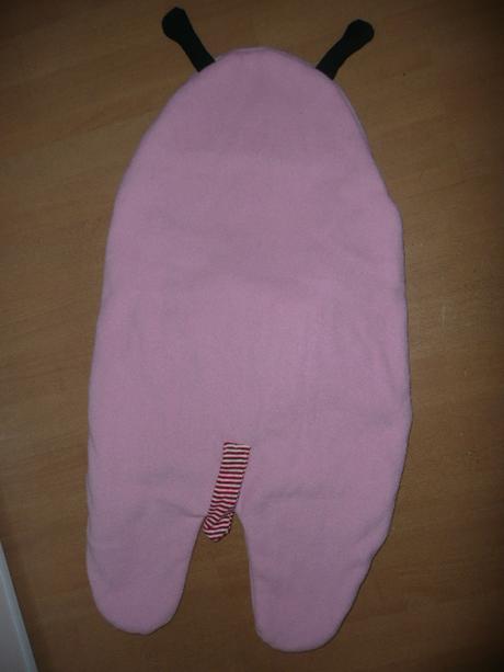 Plyšový fusak spaní autosedačka kočárek beruška,