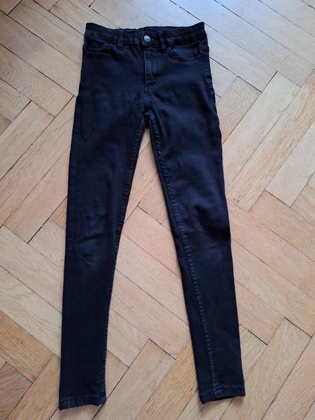 Džíny kalhoty skinny jeans vel. 140, 140
