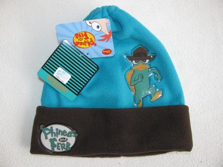 Teplá fleecová chlapecká čepice, disney,98