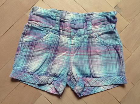 Kraťasy plátěné len 104 h&m, h&m,104