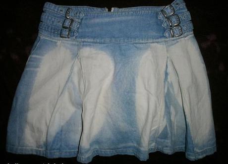 Lehká - džínová sukýnka na vel.s-m, s