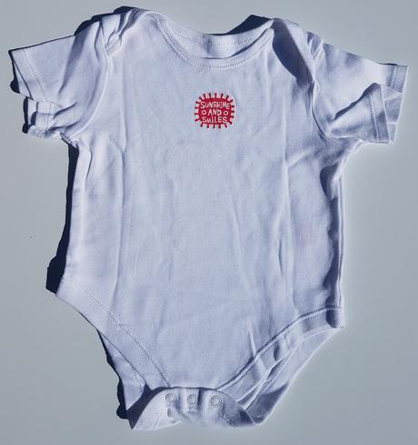 C127 dívčí body s krátkým rukávem slunce vel. 80, f&f,80