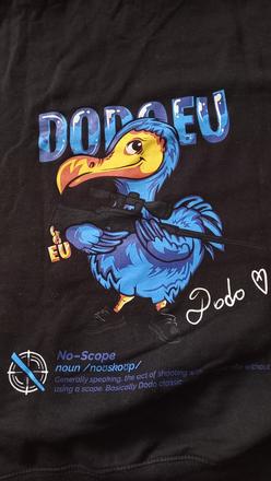 Mikina + tričko zdarma - fortnite - dodo, m