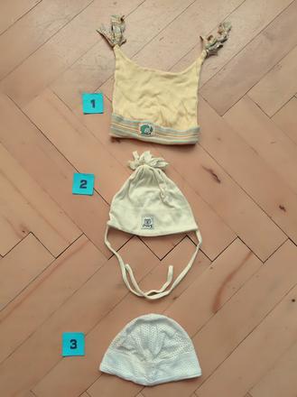 Čepice vel. 62-68, cca 41-44 cm, yetty,62