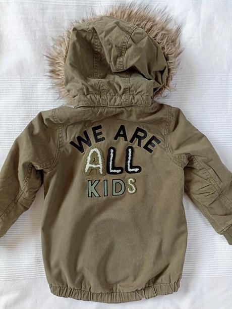 Zimní bunda, h&m,122