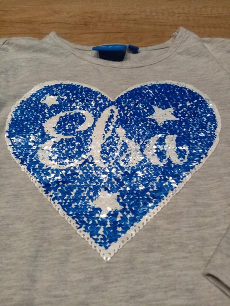 Měnící tričko frozen vel. 110/116, disney,110