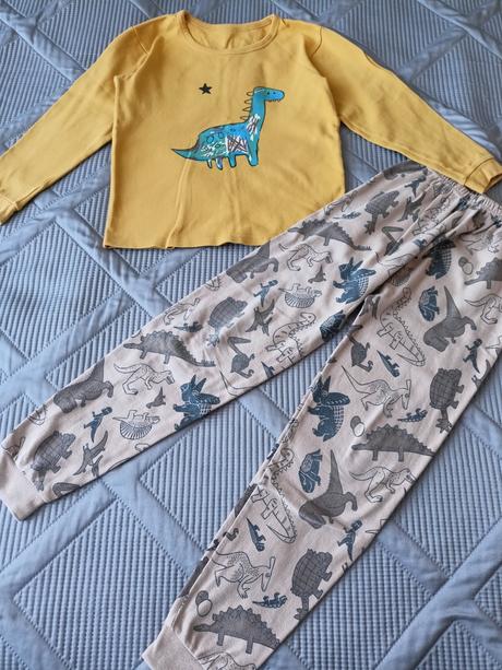 2x dětské pyžamo, 122/128, pepco,128