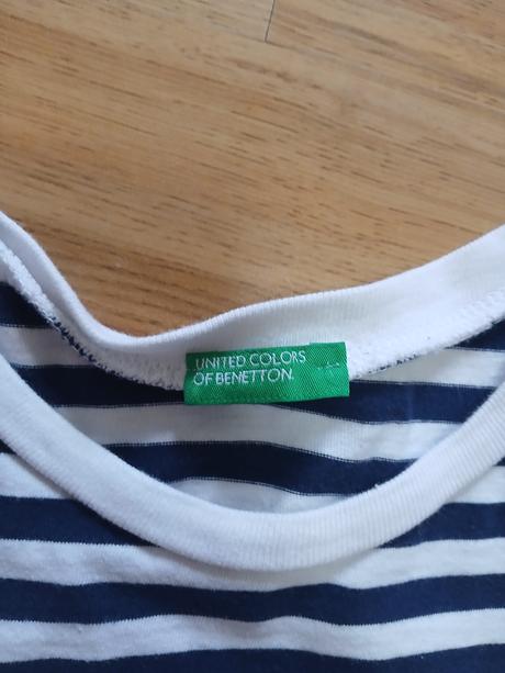 Šaty united colors of benetton, vel. 104/110, benetton,104