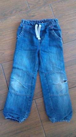 Zateplené rifle vel.122/128, kiki&koko,122