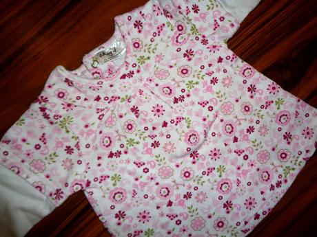 Krásný komplet laclové sukýnky a trička, h&m,62