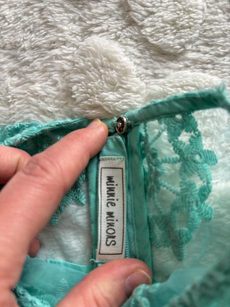 Ob/ šaty tyrkysový- v.7/8 let, 128