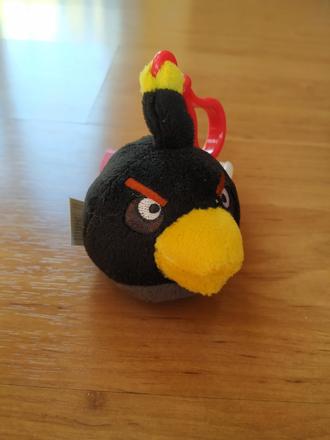 Plyšák přívěsek angry bird 15 cm,