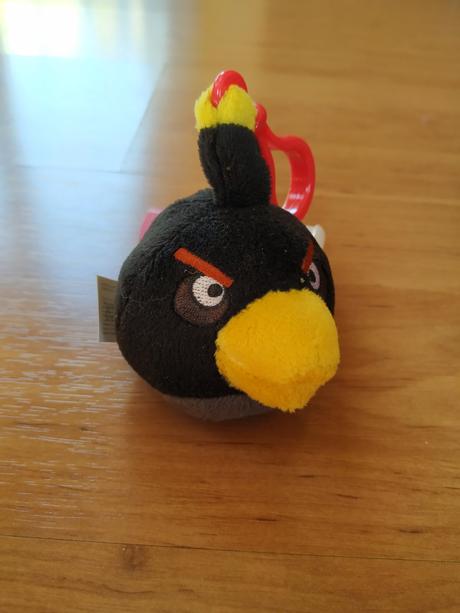 Plyšák přívěsek angry bird 15 cm,
