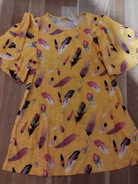 Žlutá tunika s lístky 122 lindex, lindex,122