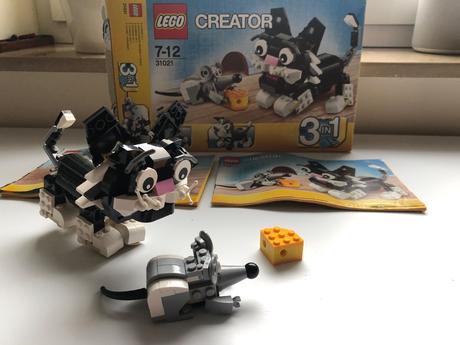 Lego creator 31021 3 v 1 (kočička, pejsek, myšička, 