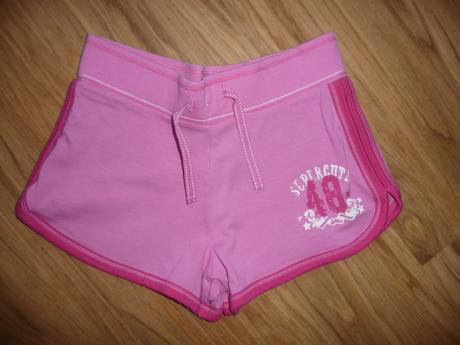 Růžové kraťasy next na 9-10l- vel.140, next,140
