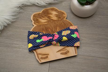 Čelenka s křížením - mix vzorů a velikostí, 74 - 158