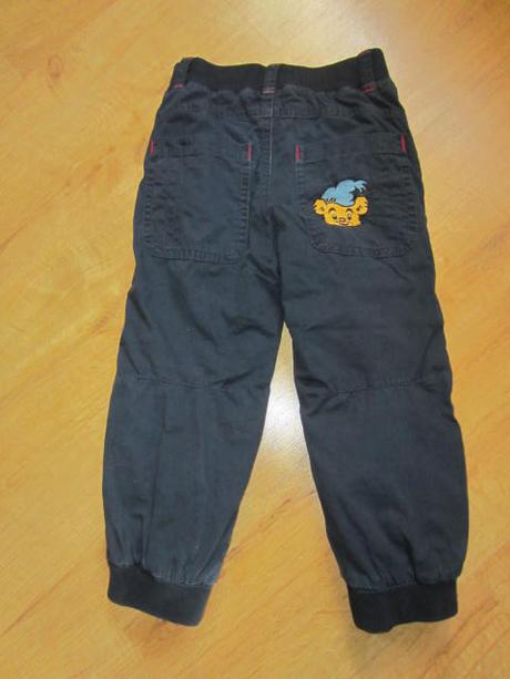 Zateplené podšité kalhoty bamse, lindex,110