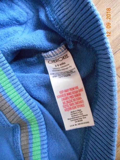 Mikina pro malého sportovce, cherokee,68