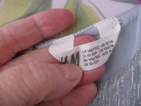 Společenský šedostříbrný kalhotový overal, h&m,152