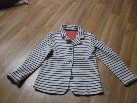 Pruhaté sako vel. 6-7, mothercare,122