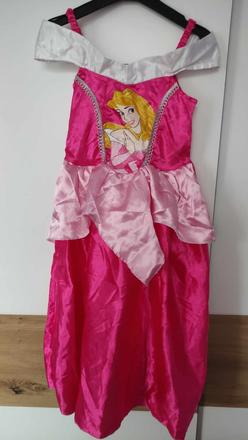 Šaty princess sněhurka v.128, 