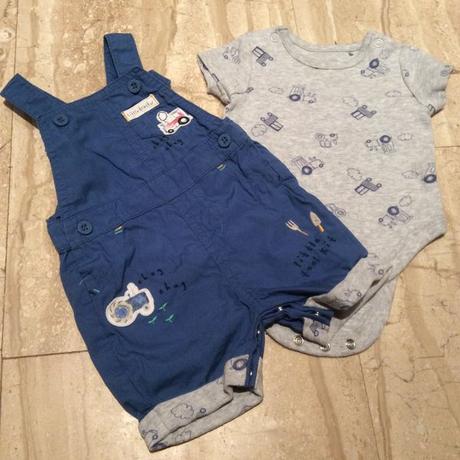 Komplet s traktory pro chlapečka zn. mothercare, mothercare,56