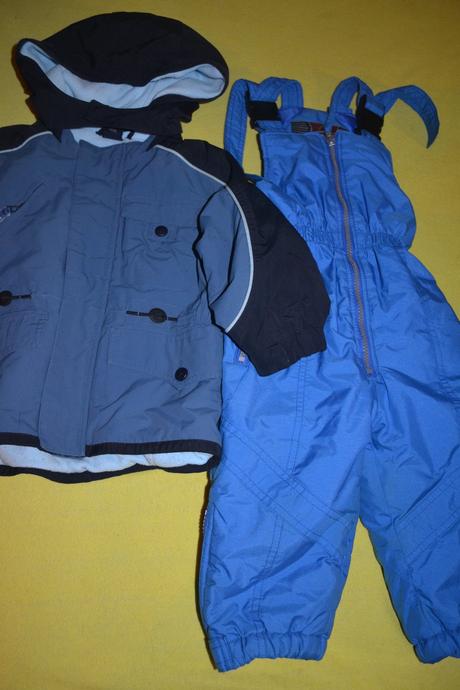 Set v.86 , kombinéza, oteplovačky a bunda next, next,86