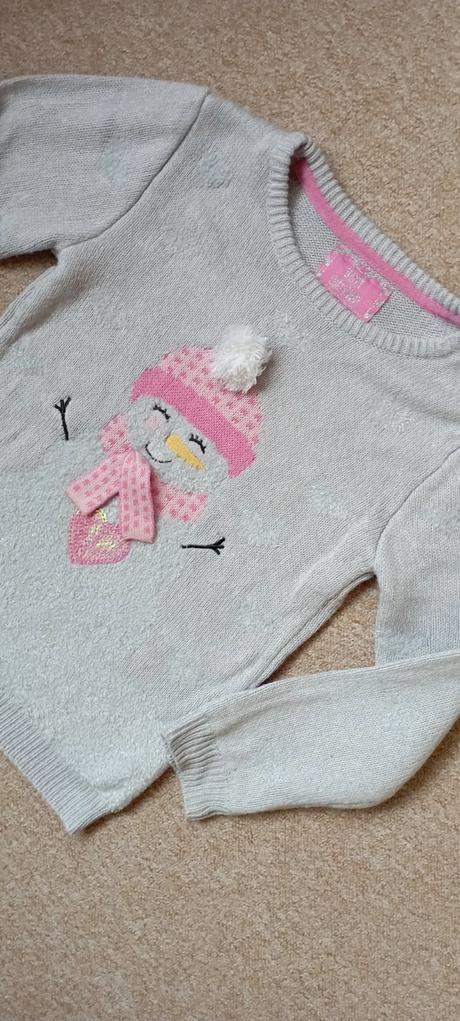 Svetr se sněhuláčkem zn."yd" vel."134", 134