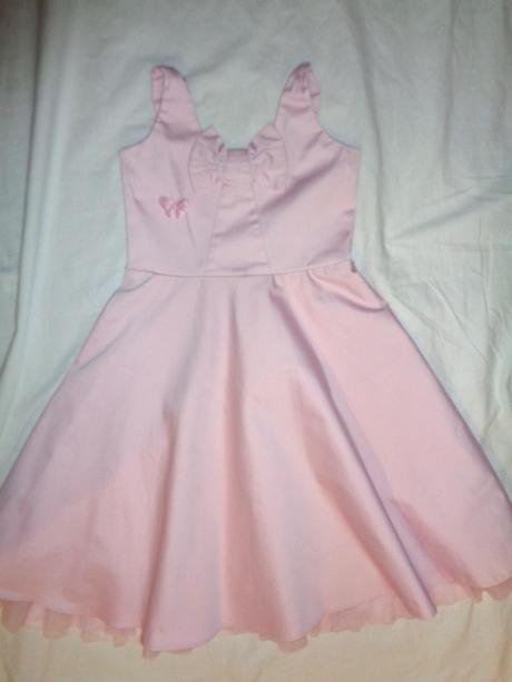 Luxusní slavnostní růžovofialkové šaty do nextu, next,110