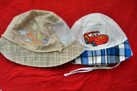 2x klobouk v.92-110 letní, 92 / 98 / 104 / 110