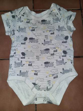 Dětské body zvířátka vel. 74 - 80, early days,74