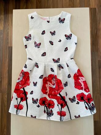 Nové šaty maková panenka, vel xs/s spíše menší, xs