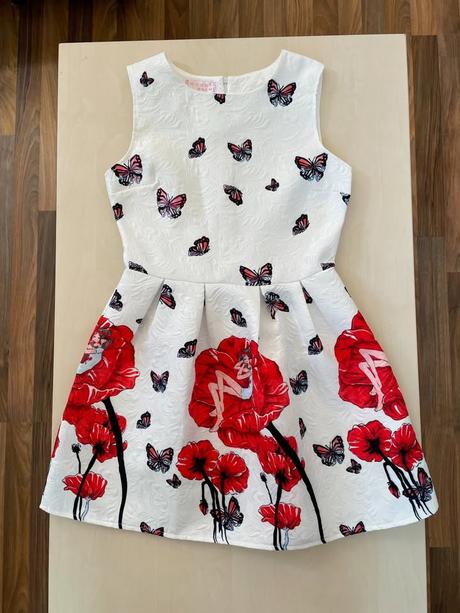 Nové šaty maková panenka, vel xs/s spíše menší, xs