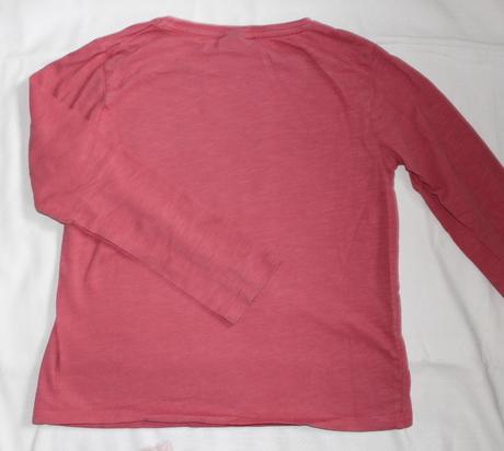 Po 66. jednoduché starorůžové tričko 9-10 let, 140