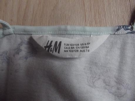 Letní overal v.122/128, h&m,122