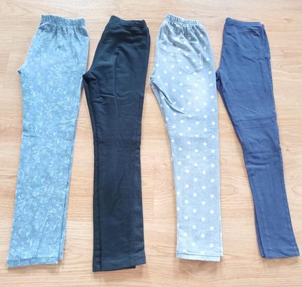 Kalhoty - legíny vel.128/134, 128