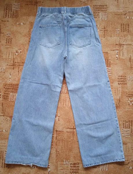 Dámské rifle džíny wide leg sinsay m 38, sinsay,m