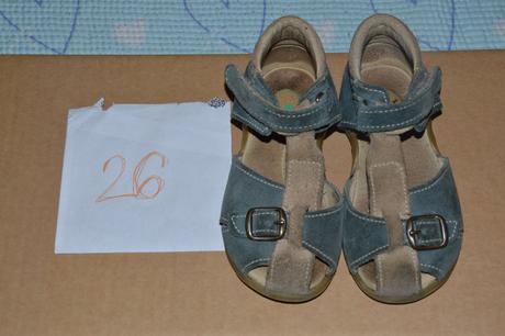 Zdravotní celokožené sandálky, se špičkou, santé,26