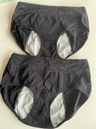 Menstruační kalhotky bavlna 2 ks, s