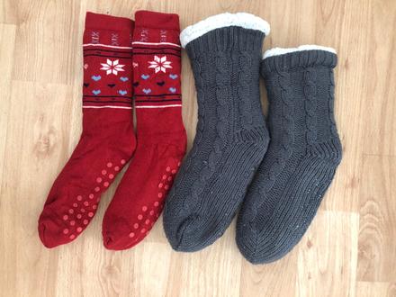 Teple ponožky 2 pary  35-38, 35