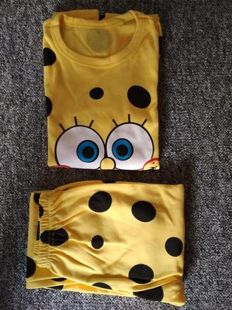 Pyžamo dvojdílné žluté, vel. 122, 122